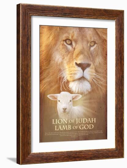 Lion of Judah-null-Framed Art Print