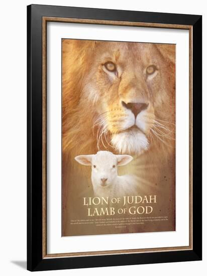 Lion of Judah-null-Framed Art Print