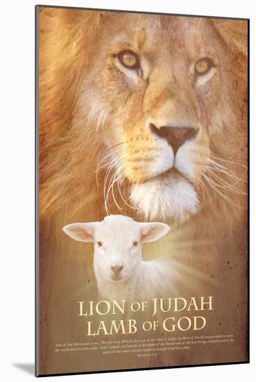 Lion of Judah-null-Mounted Art Print