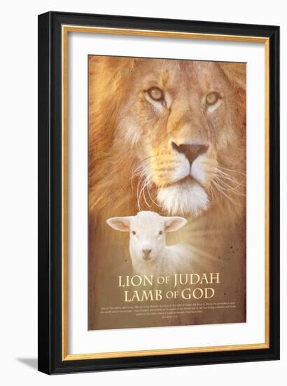 Lion of Judah-null-Framed Art Print