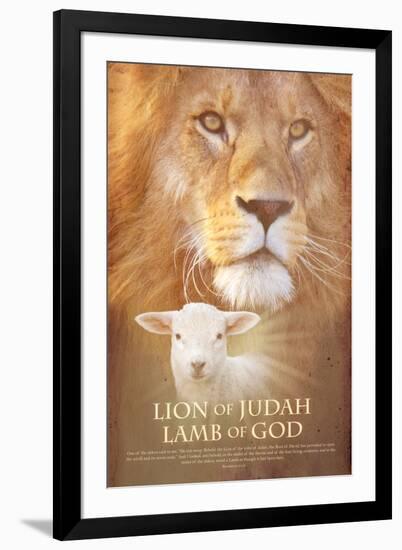 Lion of Judah-null-Framed Art Print