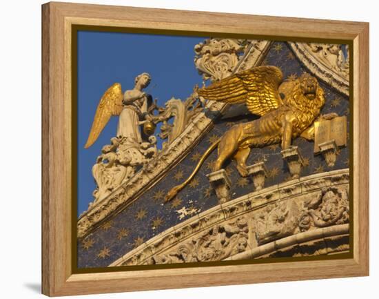 Lion of San Marco, Venice, Italy-Bill Young-Framed Premier Image Canvas