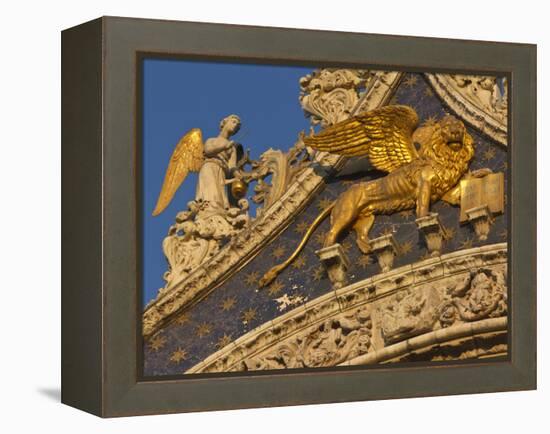 Lion of San Marco, Venice, Italy-Bill Young-Framed Premier Image Canvas