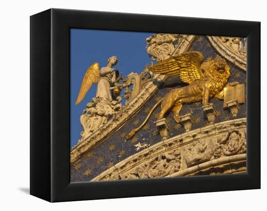 Lion of San Marco, Venice, Italy-Bill Young-Framed Premier Image Canvas