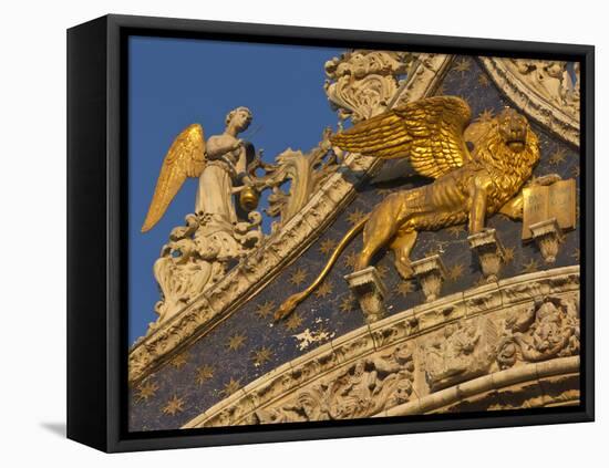 Lion of San Marco, Venice, Italy-Bill Young-Framed Premier Image Canvas