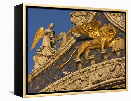 Lion of San Marco, Venice, Italy-Bill Young-Framed Premier Image Canvas