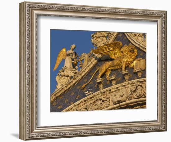 Lion of San Marco, Venice, Italy-Bill Young-Framed Photographic Print