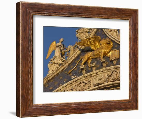 Lion of San Marco, Venice, Italy-Bill Young-Framed Photographic Print