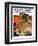 "Lion Pair," Saturday Evening Post Cover, April 27, 1929-Paul Bransom-Framed Giclee Print