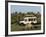 Lion (Panthera Leo) and Safari Vehicle, Masai Mara, Kenya, East Africa, Africa-Sergio Pitamitz-Framed Photographic Print