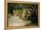 Lion Reclining in a Landscape-Wilhelm Kuhnert-Framed Premier Image Canvas