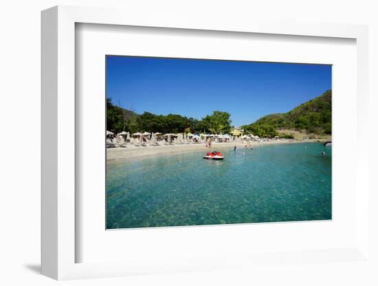 Lion Rock Beach, St. Kitts, St. Kitts and Nevis-Robert Harding-Framed Photographic Print