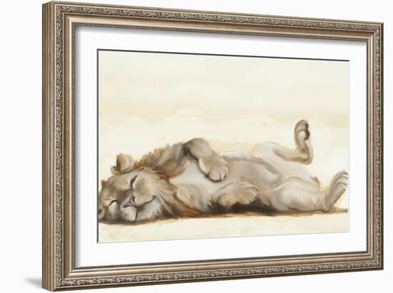 Lion roll, 2012,-Francesca Sanders-Framed Giclee Print