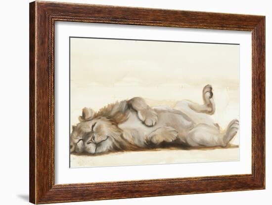Lion roll, 2012,-Francesca Sanders-Framed Giclee Print