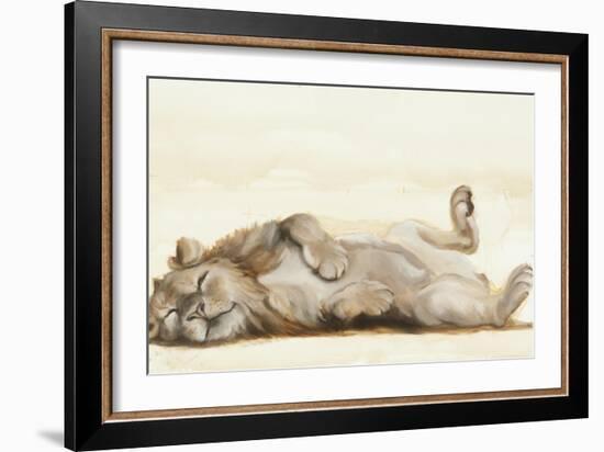 Lion roll, 2012,-Francesca Sanders-Framed Giclee Print