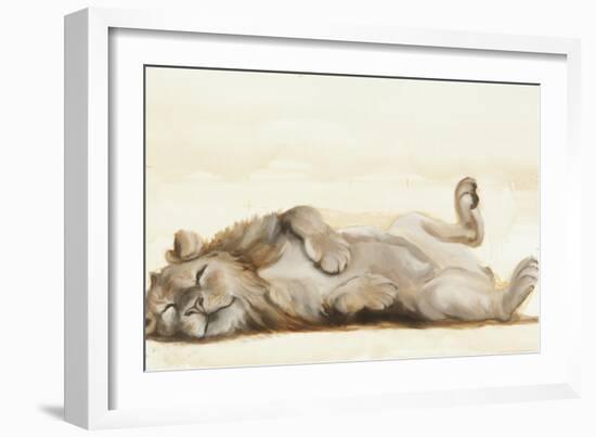 Lion roll, 2012,-Francesca Sanders-Framed Giclee Print