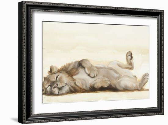 Lion roll, 2012,-Francesca Sanders-Framed Giclee Print