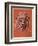 Lion's Head-Jost Amman-Framed Giclee Print