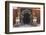 Lion Statues Outside a Gate at the Taleju Temple, Durbar Square, Kathmandu, Nepal, Asia-John Woodworth-Framed Photographic Print