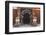 Lion Statues Outside a Gate at the Taleju Temple, Durbar Square, Kathmandu, Nepal, Asia-John Woodworth-Framed Photographic Print