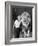 Lion Tamer Judy Allen, Standing Beside Her Beloved Lion Friend-Loomis Dean-Framed Photographic Print