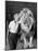 Lion Tamer Judy Allen, Standing Beside Her Beloved Lion Friend-Loomis Dean-Mounted Photographic Print