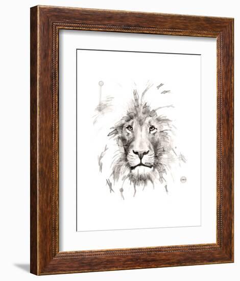 Lion-Philippe Debongnie-Framed Art Print