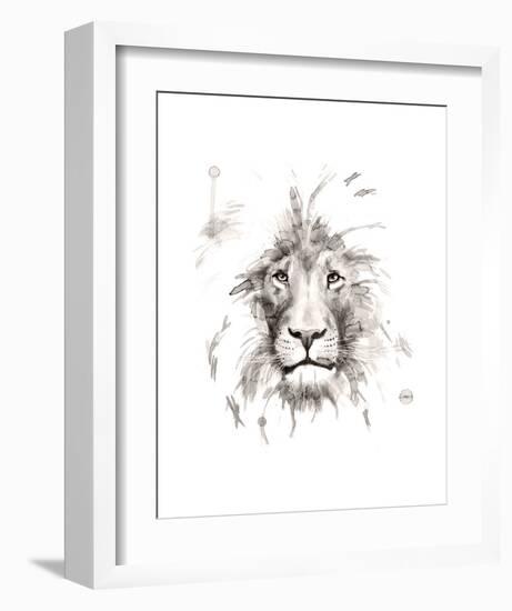 Lion-Philippe Debongnie-Framed Art Print