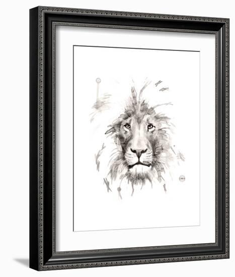 Lion-Philippe Debongnie-Framed Art Print