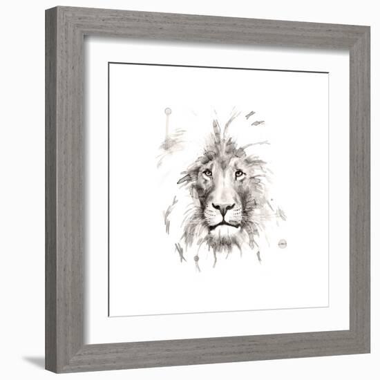 Lion-Philippe Debongnie-Framed Giclee Print