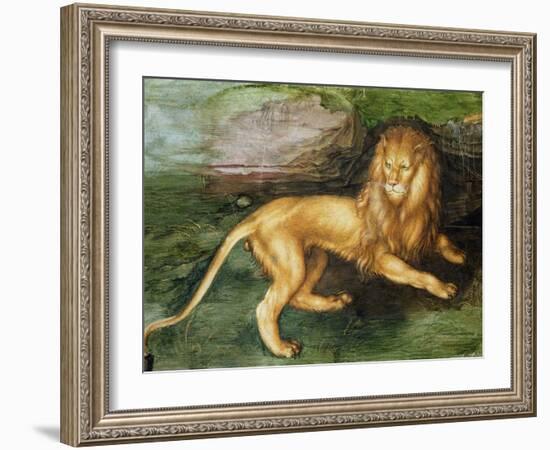 Lion-Albrecht Dürer-Framed Giclee Print