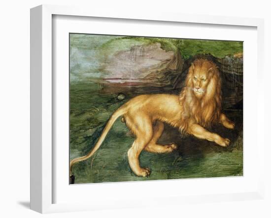 Lion-Albrecht Dürer-Framed Giclee Print