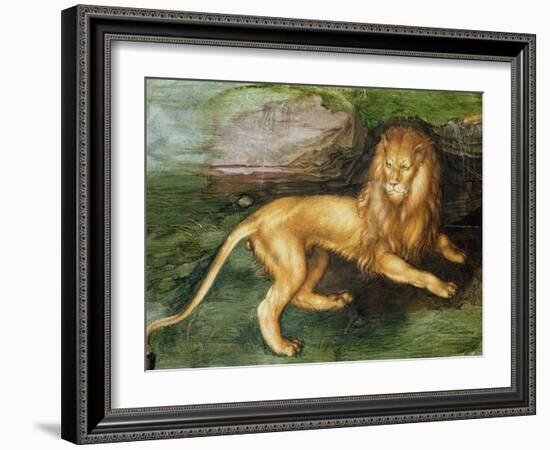 Lion-Albrecht Dürer-Framed Giclee Print