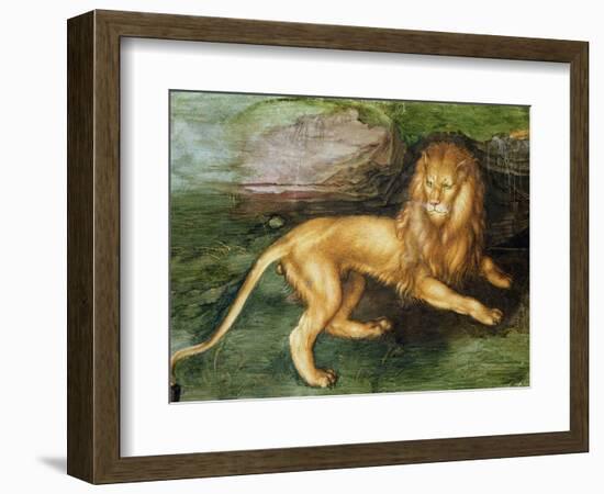 Lion-Albrecht Dürer-Framed Premium Giclee Print