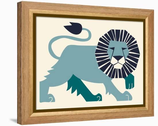 Lion-null-Framed Premier Image Canvas