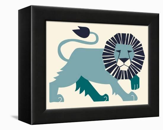 Lion-null-Framed Premier Image Canvas