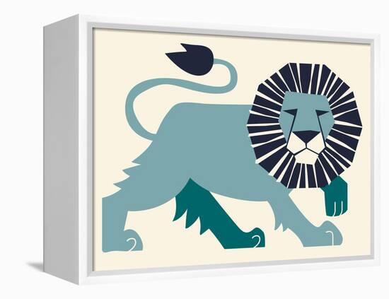 Lion-null-Framed Premier Image Canvas