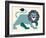 Lion-null-Framed Giclee Print