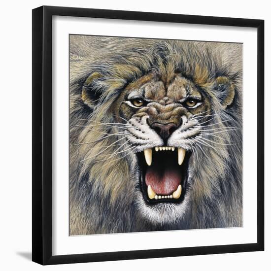 Lion-Harro Maass-Framed Giclee Print