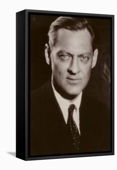 Lionel Barrymore, American Actor and Film Star-null-Framed Premier Image Canvas