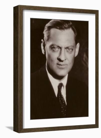 Lionel Barrymore, American Actor and Film Star-null-Framed Photographic Print