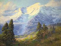 Mount Rainier-Lionel E. Salmon-Mounted Giclee Print