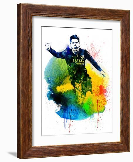 Lionel Messi I-Jack Hunter-Framed Art Print