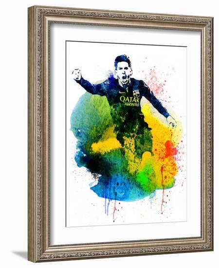 Lionel Messi I-Jack Hunter-Framed Art Print