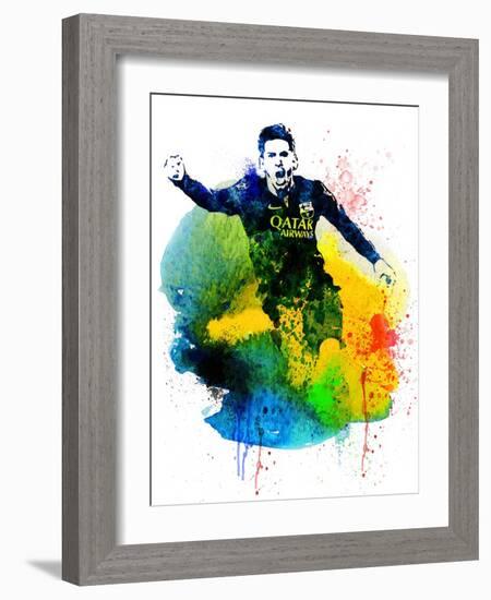 Lionel Messi I-Jack Hunter-Framed Art Print