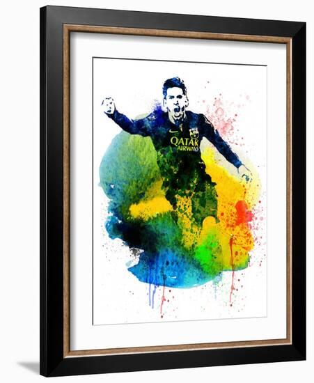 Lionel Messi I-Jack Hunter-Framed Art Print