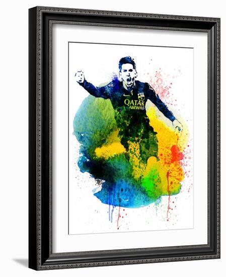 Lionel Messi I-Jack Hunter-Framed Art Print