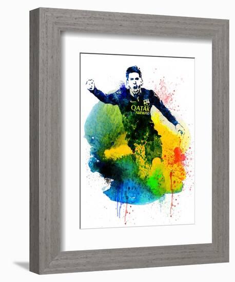 Lionel Messi I-Jack Hunter-Framed Premium Giclee Print