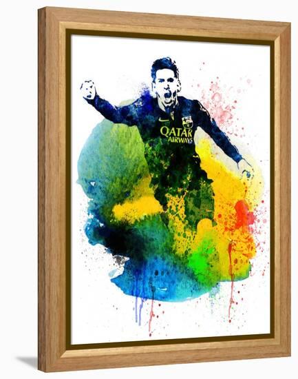 Lionel Messi I-Jack Hunter-Framed Stretched Canvas