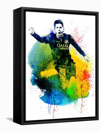 Lionel Messi I-Jack Hunter-Framed Stretched Canvas